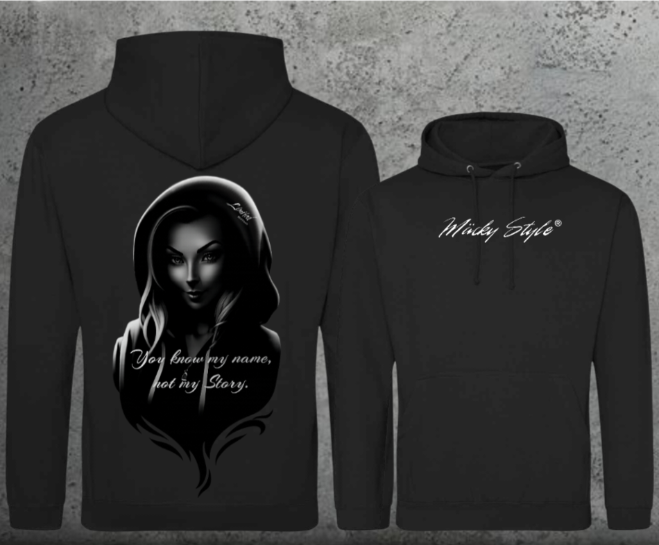 You know my name -  Hoodie Unisex Backprint