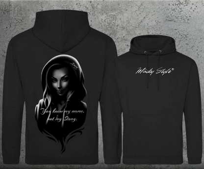 You know my name -  Hoodie Unisex Backprint