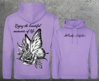 Butterfly Hoodie Unisex Backprint