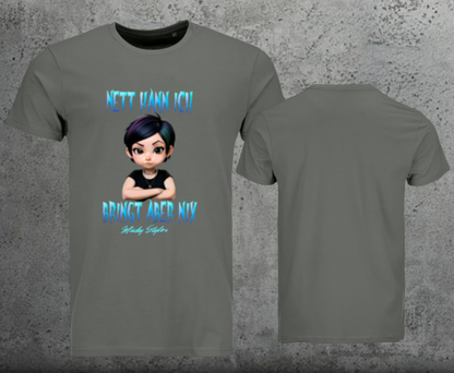 Nett kann ich Men Shirt Frontprint