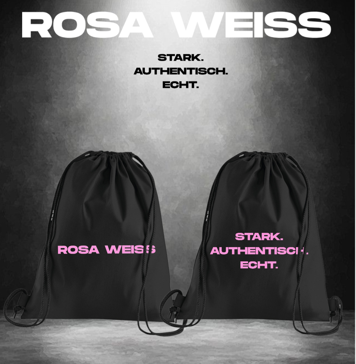 ROSA WEISS - STARK; AUTHENTISCH; ECHT Street Bag