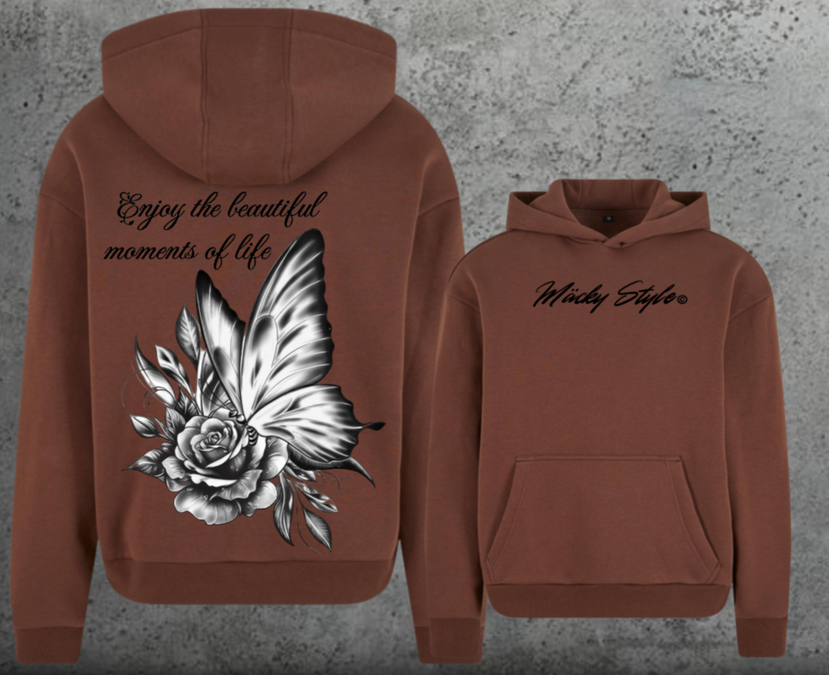 Butterfly Hoodie Soft Backprint