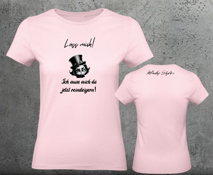 Maglietta Let Me Woman con stampa frontale