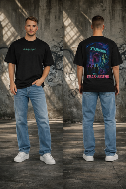 PATTERN Oversize Shirt Backprint 