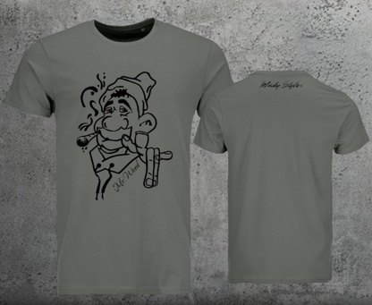 Mr.Weed Men Shirt Frontprint